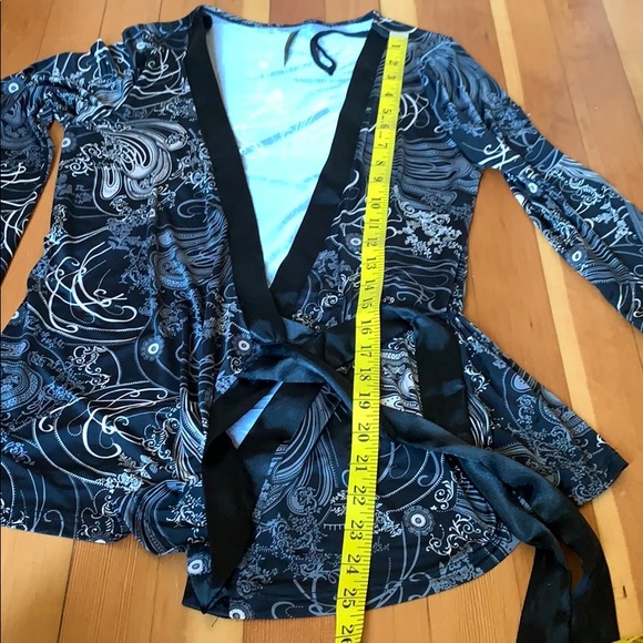 Do & Be Kimono Wrap Top/Robe - Picture 10 of 11